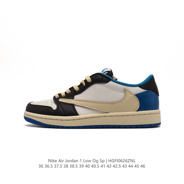 耐克 Nike Air Jordan 1 Low OG SP Military Blue AJ1乔1 倒勾 低帮篮球鞋 AJ1 乔丹1代 aj1 乔1 反向脚趾