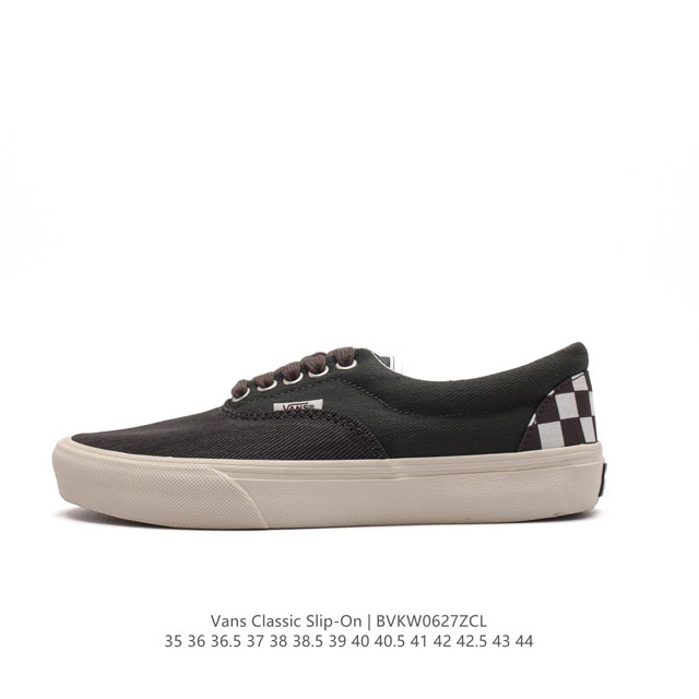 万斯 Vans Classic Slip-On 范斯经典低帮百搭一脚蹬休闲板鞋帆布情侣鞋。 类型：男女鞋 码数：35-44 硫化半码 编码：BVKW0627ZC