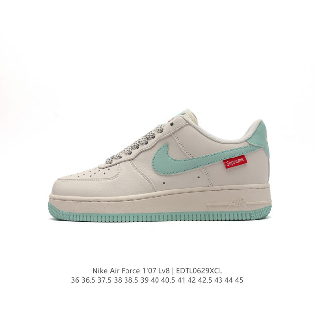 公司级 AF1耐克 Nike Air Force 1 ‘07 Low 空军一号 厚底增高百搭运动板鞋 原楦头原纸板 打造纯正空军版型，专注外贸渠道 全掌内置蜂窝