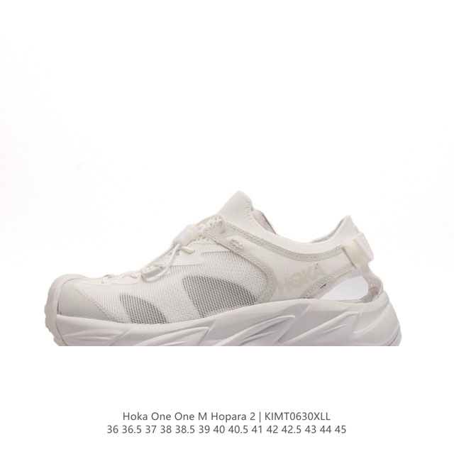 公司级 HOKA ONE ONE Hopara 户外凉鞋 霍帕拉缓震登山徒步越野运动凉拖鞋 Hoka hopara 二代来袭！夏日户外新色彩！#宝藏小众好鞋 #