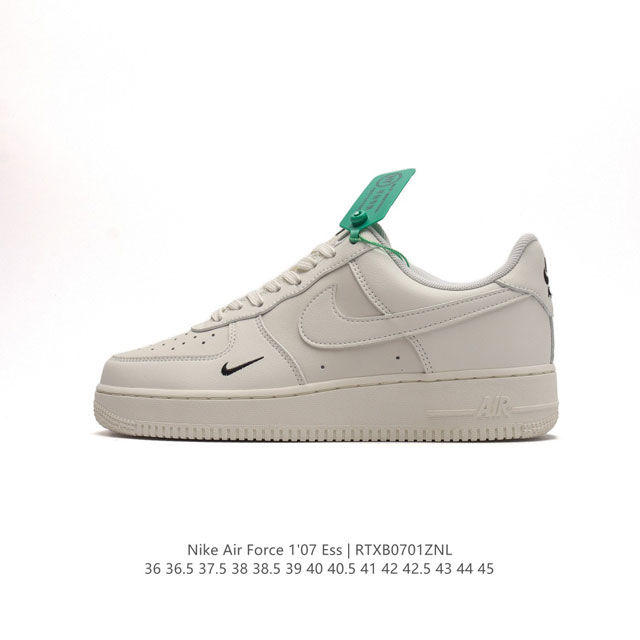 公司级 附赠送logo清洁刷 AF1耐克 Nike Air Force 1 ‘07 Low 空军一号厚底增高百搭休闲运动板鞋 原楦头原纸板 打造纯正空军版型，专