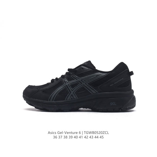 ASICS 亚瑟士 Gel-Venture 6 系列城市休闲运动跑步鞋时尚复古男女鞋 老爹鞋 GEL- VENTURE6跑鞋是越野跑者的多功能选择。专为喜欢户外