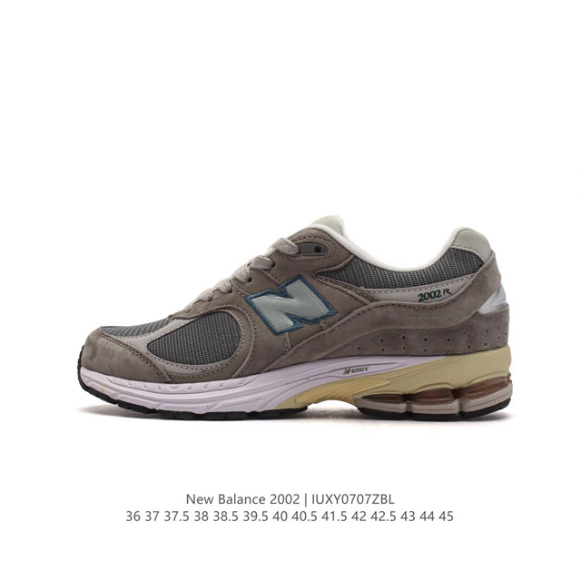 公司级 新百伦 New Balance 2002R 跑鞋 男女运动鞋 潮老爹鞋。沿袭了面世之初的经典科技，以 Encap 中底配以升级版 N-Ergy 缓震物料