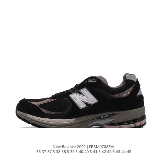 真标 新百伦 New Balance 2002R 跑鞋 男女运动鞋 潮老爹鞋。沿袭了面世之初的经典科技，以 Encap 中底配以升级版 N-Ergy 缓震物料。