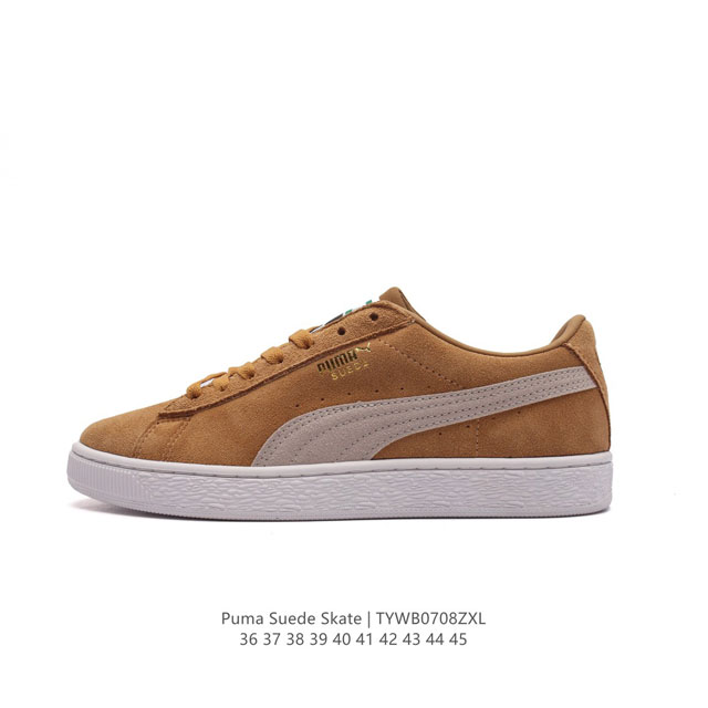 彪马puma Suede Skate 低帮复古轻便透气防滑减震休闲鞋 时尚男女士板鞋潮运动鞋 类型：男女鞋 尺码: 36-45含半码 货号：374915 编码：