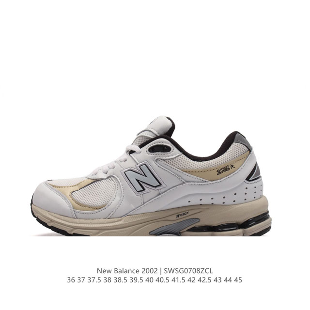 真标 新百伦 New Balance 2002R 跑鞋 男女运动鞋 潮老爹鞋。沿袭了面世之初的经典科技，以 Encap 中底配以升级版 N-Ergy 缓震物料。