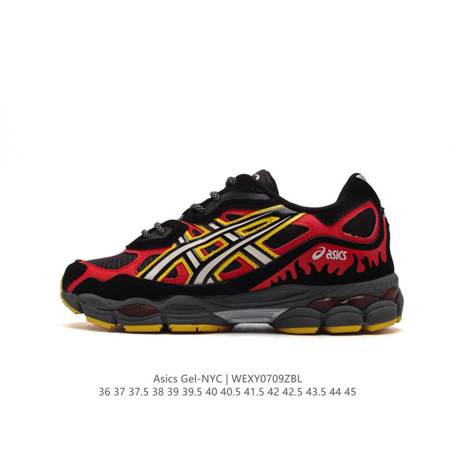 公司级 Asicsgel-Nyc复古单品 亚瑟士asicstiger 新款休闲鞋 厚底街头运动休闲鞋，Asics亚瑟士推出全新gel-Nyc，彰显纽约都市活力。