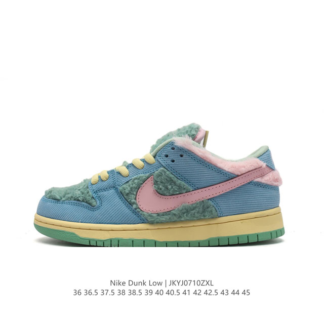 耐克nike Dunk Low 板鞋 Sb系列经典百搭休闲运动板鞋加厚鞋舌的填充，使舒适性大大提升，同时也更方便穿脱中底部分则加入了脚感柔软舒适zoomair气