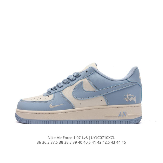 公司级 Af1耐克 Nike Air Force 1 ‘07 Low 空军一号 厚底增高百搭运动板鞋 原楦头原纸板 打造纯正空军版型，专注外贸渠道 全掌内置蜂窝