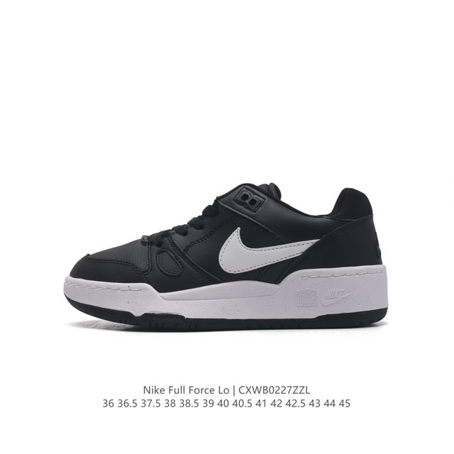 耐克 Nike 全新鞋型 来了！Nike Full Force Low 时尚复古运动板鞋，复古气质爆棚！近年来复古风的兴起，众多品牌纷纷推出自己的全新鞋款，势必