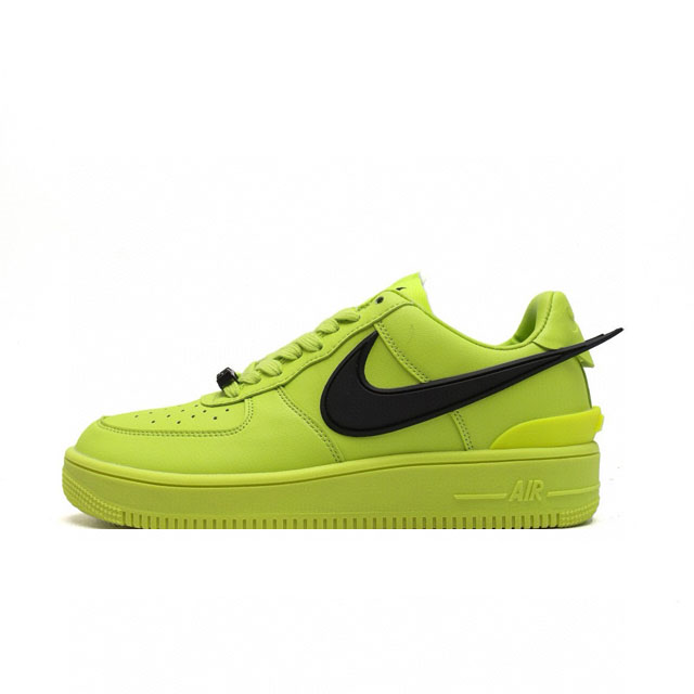 公司级福利耐克 空军一号 Af1 低帮休闲板鞋 Ambush X Nk Air Force 1'07 Low Sp 空军一号联名标志性的swoosh延伸至鞋跟之