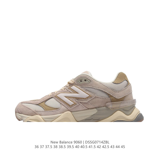 Nb 新百伦 New Balance Nb9060小象蹄男女款9060舒适百搭老爹鞋。全新 9060 款式将经典风格与现代设计融合到日常多功能性中。 9060