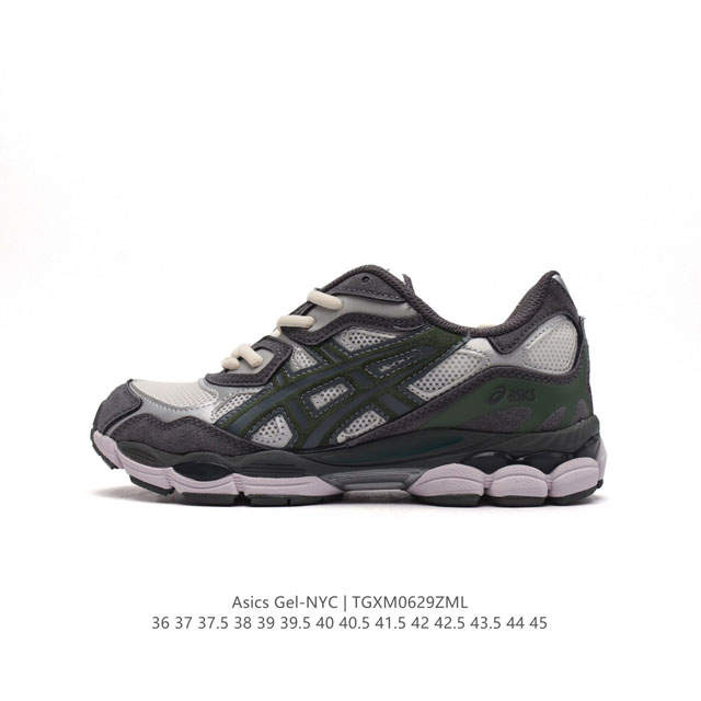 Asicsgel-Nyc复古单品 亚瑟士asicstiger 新款休闲鞋 厚底街头运动休闲鞋，Asics亚瑟士推出全新gel-Nyc，彰显纽约都市活力。这次的新 - 点击图像关闭