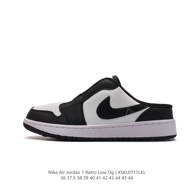 耐克 乔丹air Jordan 1 Low Aj1 乔1 乔丹1代aj1 低帮包头运动凉拖鞋 复古文化休闲运动篮球鞋。该鞋款从 1985 年元年款汲取设计灵感，