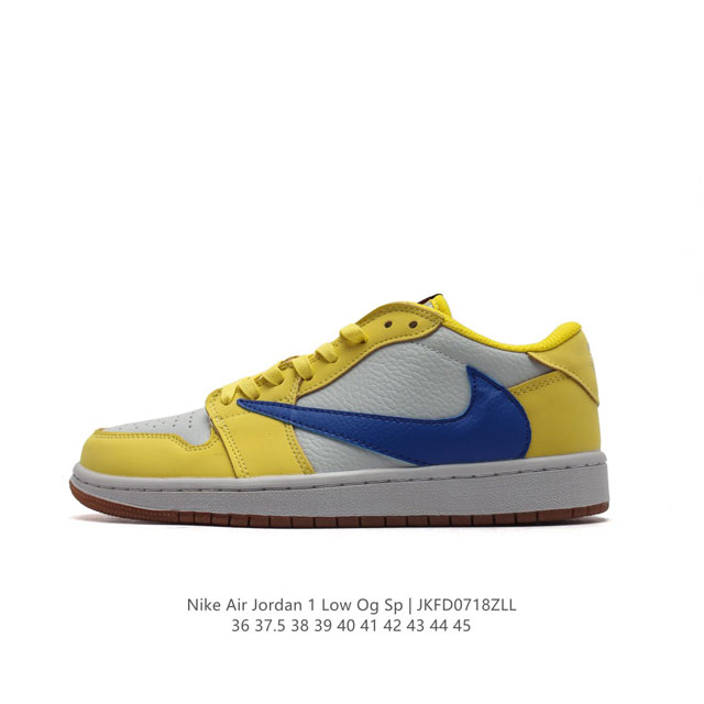 耐克 Nike Air Jordan 1 Low Og Sp Military Blue Aj1乔1 倒勾 低帮篮球鞋 Aj1 乔丹1代 Aj1 乔1 反向脚趾