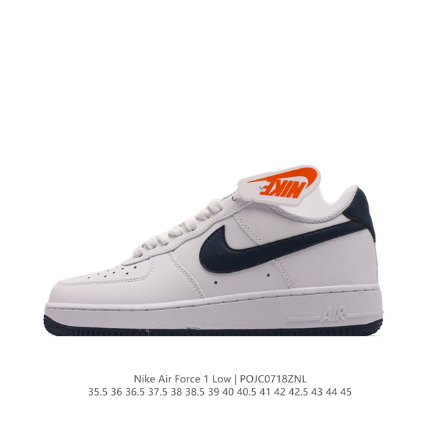 公司级 Af1耐克 Nike Air Force 1 ‘07 Low 空军一号厚底增高运动板鞋 原楦头原纸板 打造纯正空军版型。专注外贸渠道 全掌内置蜂窝气垫