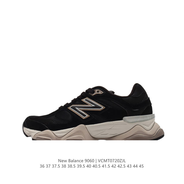 Nb 新百伦 New Balance Nb9060小象蹄男女款9060舒适百搭老爹鞋。全新 9060 款式将经典风格与现代设计融合到日常多功能性中。 9060