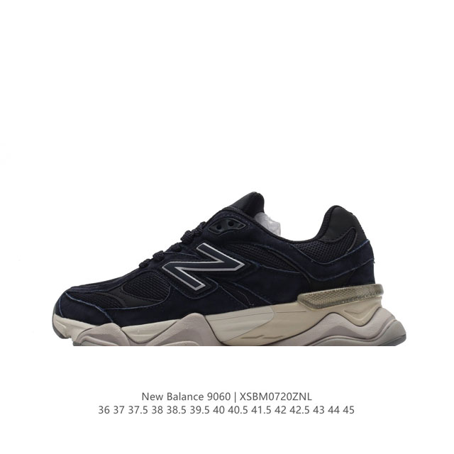 Nb 新百伦 New Balance Nb9060小象蹄男女款9060舒适百搭老爹鞋。全新 9060 款式将经典风格与现代设计融合到日常多功能性中。 9060