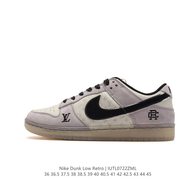 耐克 Nike Sb Dunk Low Pro 男女同款运动鞋复古板鞋，路易威登联名 尽情迈步，彰显个性风采。采用柔软皮革鞋面，经久耐穿，塑就如元年款 Dunk