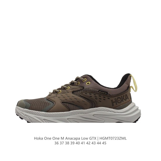 登山徒步好伴履 Hoka One One Anacapa Low Gtx 阿纳卡帕 男女士gtx防水中帮登山鞋徒步鞋户外运动鞋。这款anacapa Low Gt