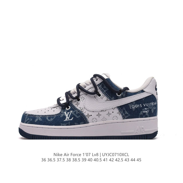 公司级 Af1耐克 Nike Air Force 1 ‘07 Low 空军一号 解构绑带 双鞋带 厚底增高百搭运动板鞋 原楦头原纸板 打造纯正空军版型，专注外贸