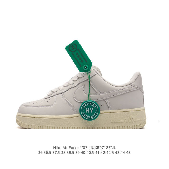 公司级 附赠送logo清洁刷 Af1耐克 Nike Air Force 1 ‘07 Low 空军一号厚底增高百搭休闲运动板鞋 路易威登联名 原楦头原纸板 打造纯