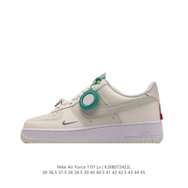 公司级 附赠送logo清洁刷 Af1耐克 Nike Air Force 1 ‘07 Low 空军一号厚底增高百搭休闲运动板鞋 路易威登联名 原楦头原纸板 打造纯