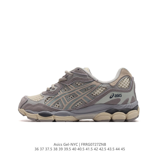 Asicsgel-Nyc复古单品 亚瑟士asicstiger 新款休闲鞋 厚底街头运动休闲鞋，Asics亚瑟士推出全新gel-Nyc，彰显纽约都市活力。这次的新 - 点击图像关闭