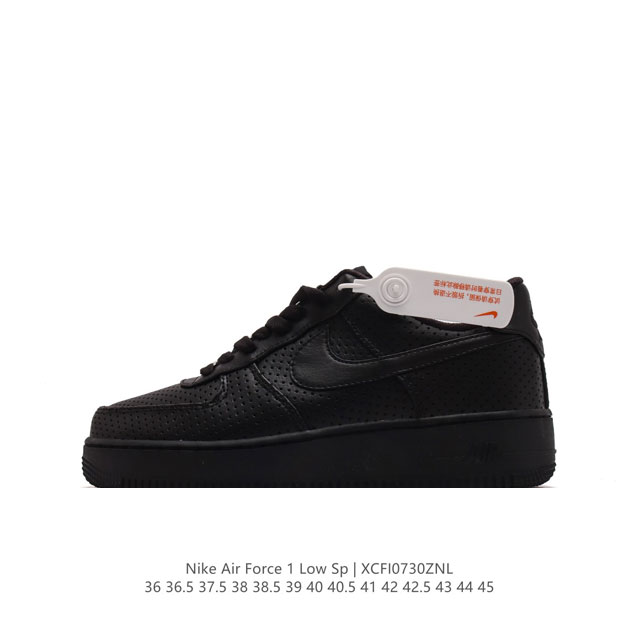 公司级 Af1耐克 Nike Air Force 1 ‘07 Low 空军一号 厚底增高百搭运动板鞋 原楦头原纸板 打造纯正空军版型，专注外贸渠道 全掌内置蜂窝