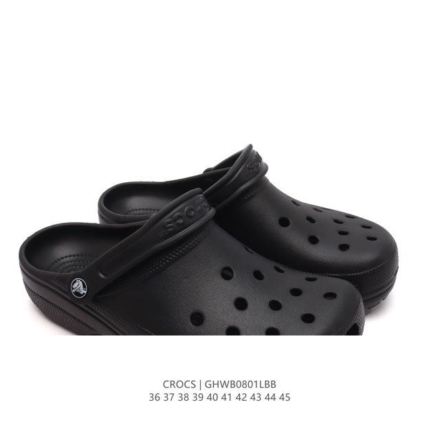 crocs 沙滩洞洞鞋 男女休闲厚底增高凉拖鞋 卡骆驰杨幂同款 厚底增高凸显大长腿沙滩鞋 选择尺码时 建议选大一码 脚感更舒适 这款没有鞋盒 类型：男女鞋 尺码