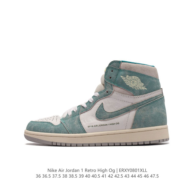 纯原版本 耐克 男女鞋 Nike Air Jordan 1 Retro High Og 乔丹一代aj1 乔1 Aj1 篮球鞋复刻运动鞋。皮面高帮板鞋的设计灵感源