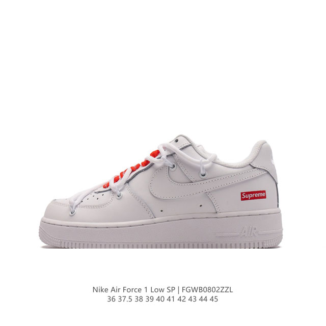 耐克 Nike Air Force 1 '07 空军一号 Af1 解构绑带 双鞋带 男女子运动鞋复古篮球鞋。巧妙结合复古美学和新潮魅力，旨在致敬 40 年来风靡