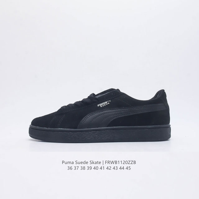 彪马puma Suede Skate 低帮复古轻便透气防滑减震休闲鞋 时尚男女士板鞋潮运动鞋 尺码: 36-45 货号：352634 编码：Frwb1 Zzb