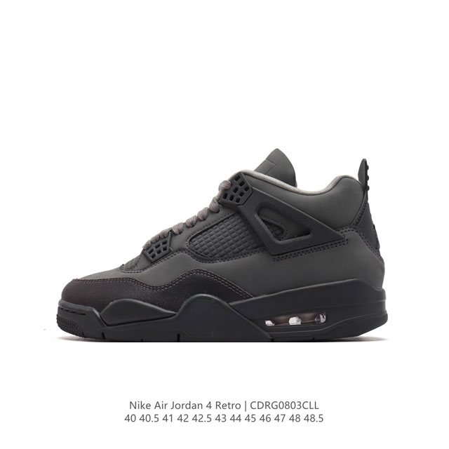 耐克 Nike Air Jordan 4 Retro Og迈克尔 乔丹aj4代乔4 中帮复古休闲运动文化篮球鞋。秉承轻量化的速度型篮球鞋设计思想完成设计，降低重