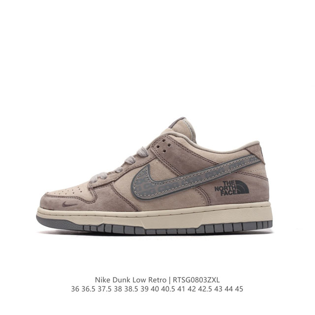 真标 耐克 Nike Dunk Low Retro 运动鞋经典复古板鞋。作为 80 年代经典篮球鞋款，起初专为硬木球场打造，后来成为席卷街头的时尚标杆，现以经典