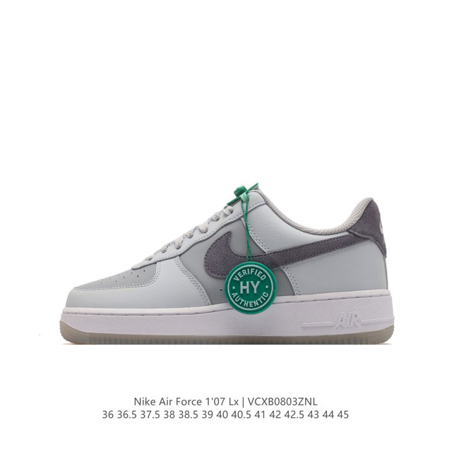 公司级 附赠送logo清洁刷 Af1耐克 Nike Air Force 1 ‘07 Low 空军一号厚底增高百搭休闲运动板鞋 原楦头原纸板 打造纯正空军版型，专