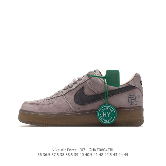 公司级 附赠送logo清洁刷 Af1耐克 Nike Air Force 1 ‘07 Low 空军一号厚底增高百搭休闲运动板鞋 原楦头原纸板 打造纯正空军版型，专