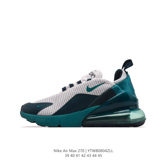 耐克 Nike Air Max 270 后半掌气垫缓震运动鞋时尚男士跑步鞋 。作为 Nike 休闲型 Air Max 鞋款，Nike Air Max 270 运