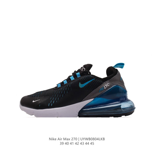 耐克 Nike Air Max 270 后半掌气垫缓震运动鞋时尚男士跑步鞋 。作为 Nike 休闲型 Air Max 鞋款，Nike Air Max 270 运