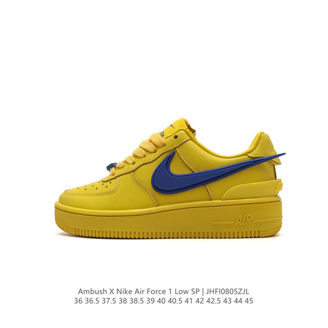 af1耐克 Nike Air Force 1 ‘07 Low 空军一号 路易威登联名 厚底增高百搭运动板鞋 原楦头原纸板 打造纯正空军版型，专注外贸渠道 全掌内