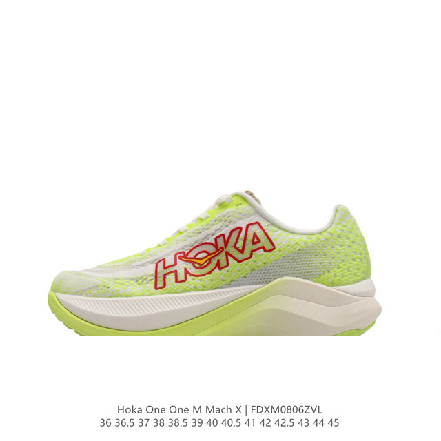 hoka One One独特的竞训鞋,主打舒适软弹hokamach马赫6#竞速跑鞋 Hoka Mach 6 轻盈且富有弹性的舒适感！迄今为止最轻量灵敏的mach