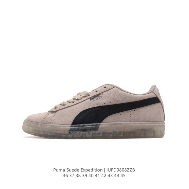 puma 彪马 Suede Expedition低帮男鞋女板鞋耐磨轻便运动鞋休闲鞋 耐磨时尚复古情侣休闲鞋 尺码：36-45 编码：Iufd0808Zzb