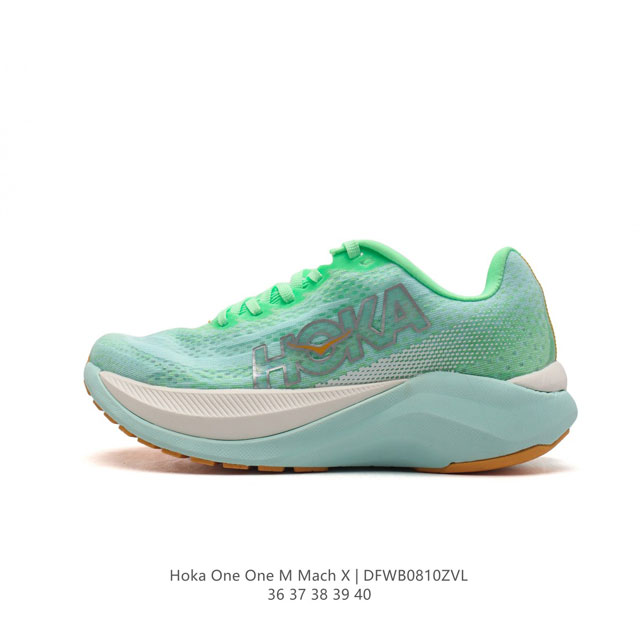 hoka One One独特的竞训鞋,主打舒适软弹hokamach马赫6#竞速跑鞋 Hoka Mach 6 轻盈且富有弹性的舒适感！迄今为止最轻量灵敏的mach