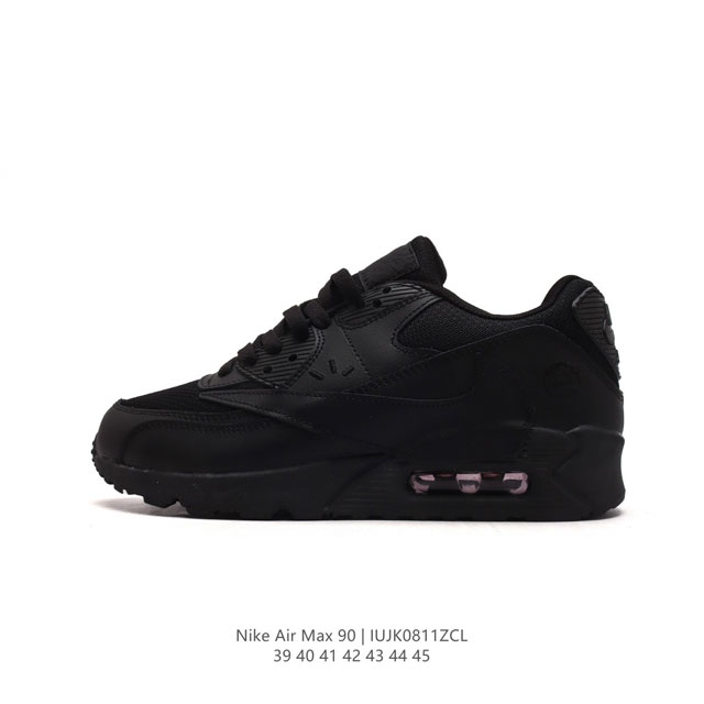 nike 耐克 Air Max 90 男子休闲运动鞋 气垫运动鞋 鬼脸 倒钩 超大logo透气舒适减震耐磨底休闲运动跑步鞋。设计均采用无缝防水 Tech Tuf