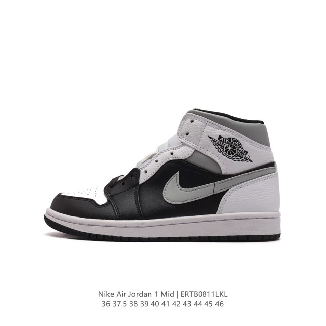 特价 耐克 Nike Air Jordan 1 Mid 男女子篮球鞋时尚轻盈板鞋aj1乔1运动鞋 乔丹一代 高帮复古休闲篮球鞋 。Air Jordan 1 Mi