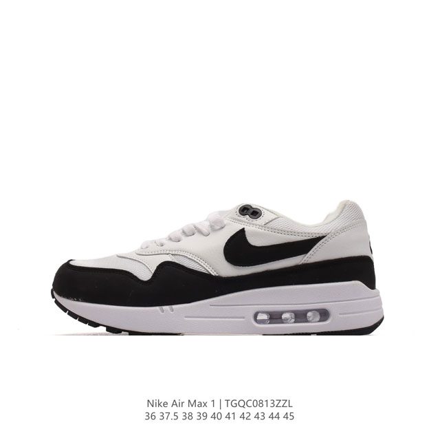 耐克 Nike Air Max 1 Prm 男女子运动鞋 从法国建筑中汲取设计灵感，兼具运动风范和时尚格调，是此系列起初搭载 Air 的鞋款。疾速外观、经典缓震