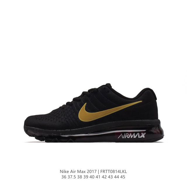 nike 耐克 Air Max 2017 男女士跑鞋全掌气垫缓震休闲运动跑步鞋。Nikeair Max2017是nike Air Max系列的2017年旗舰款跑