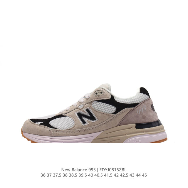 newbalance 新百伦993系列美产老爹鞋总统经典复古运动鞋纽巴伦993总统慢跑鞋。卓越的舒适性与经典风格相得益彰，打造出我们的 Made In Us 9