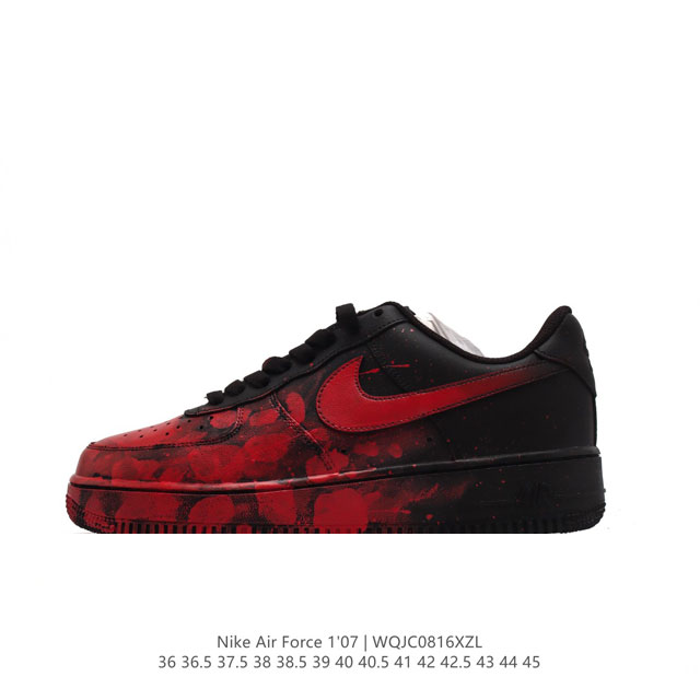 公司级 Af1耐克 Nike Air Force 1 ‘07 Low 空军一号 厚底增高百搭运动板鞋 原楦头原纸板 打造纯正空军版型，专注外贸渠道 全掌内置蜂窝