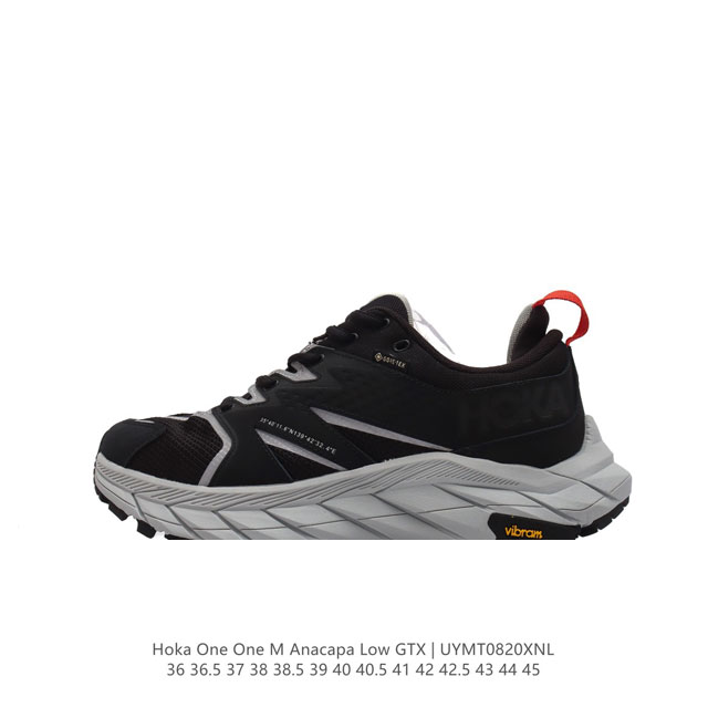 登山徒步好伴履 Hoka One One Anacapa Low Gtx 阿纳卡帕 男女士gtx防水中帮登山鞋徒步鞋户外运动鞋。这款anacapa Low Gt